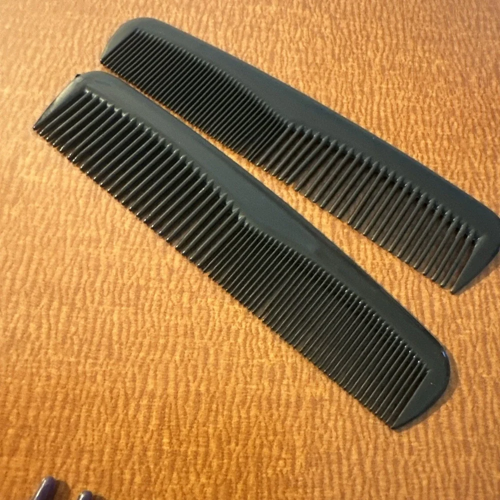 Vtg Hair Accessory Lot: Scunci Pongtailers, Combs Expressions, Barrettes